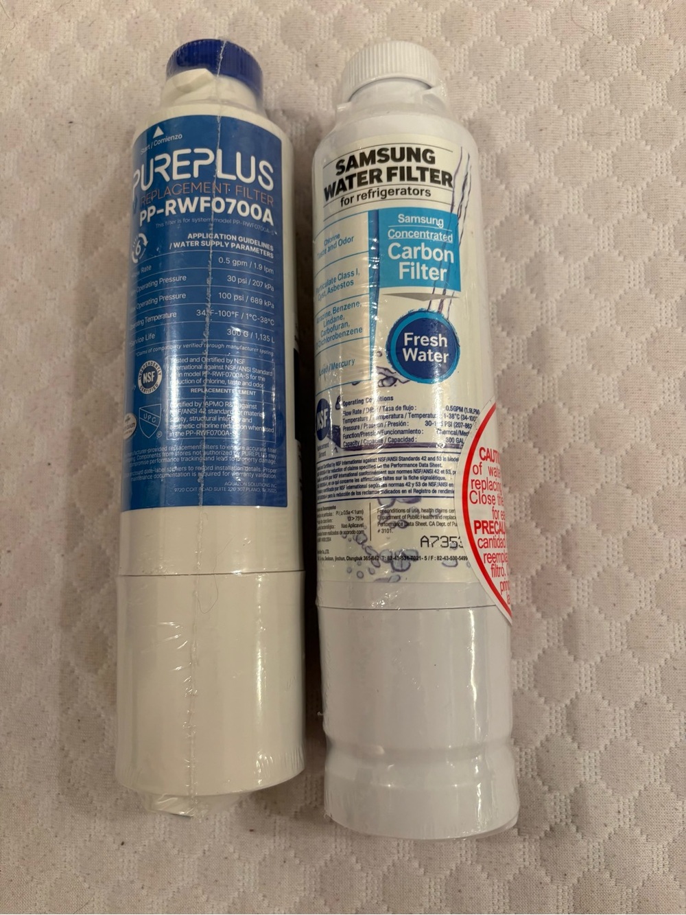 2 - RWF0700A Refrigerator Water Filters Replacement - RWF0700A